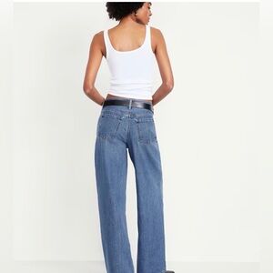 Old Navy Classic Blue Wide Leg  Jeans